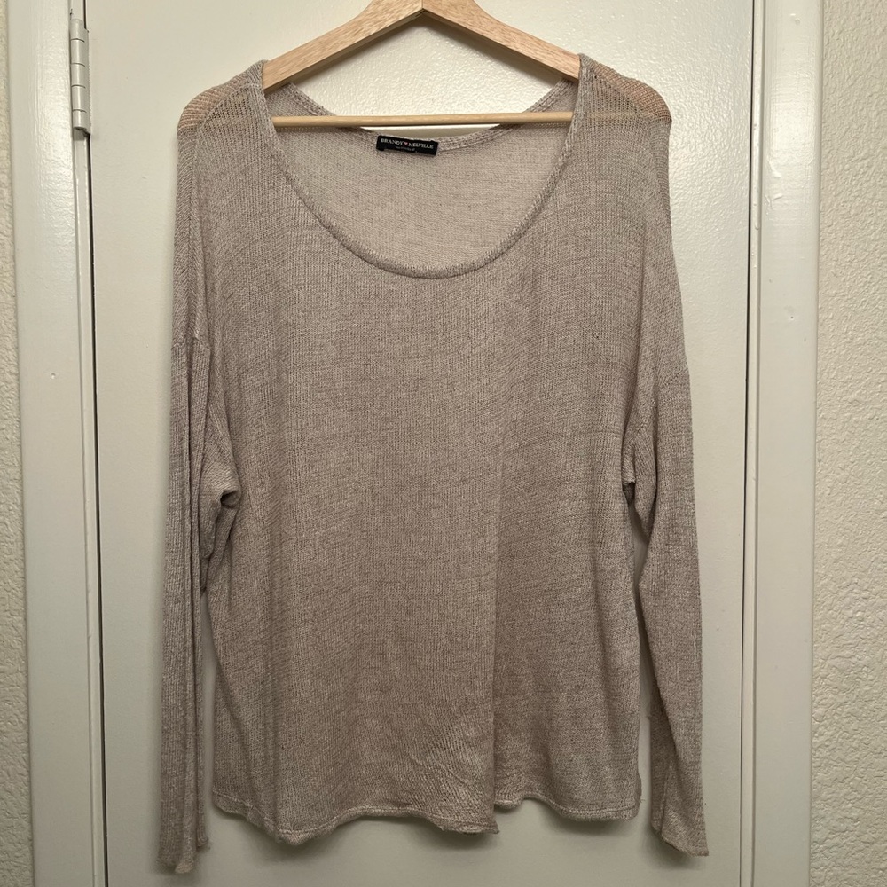 Semi Sheer Brandy Melville Sweater